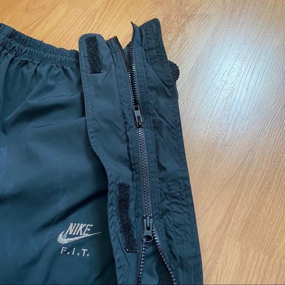 Vtg Nike FIT ACG Spell Out Zip Up Velcro Pants L - Picture 8 of 8